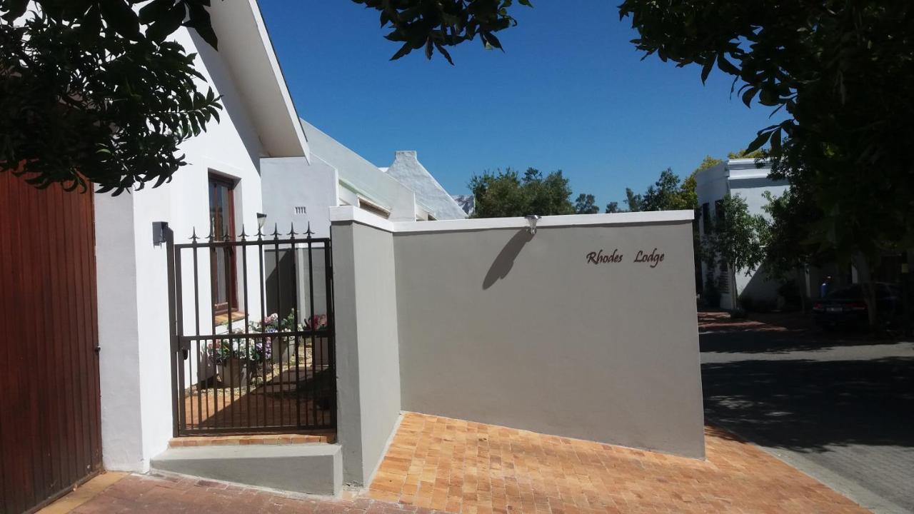 Rhodes Lodge Stellenbosch Dış mekan fotoğraf